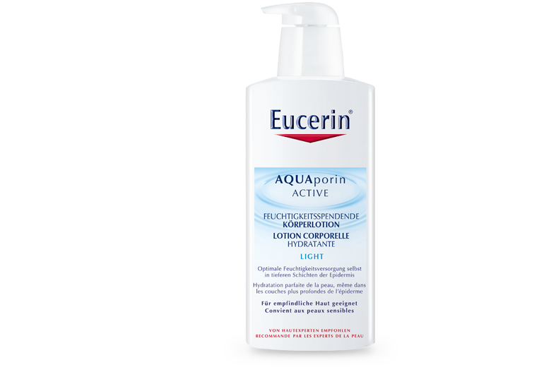 Eucerin AQUAporin ACTIVE Lotion corporelle hydratant light