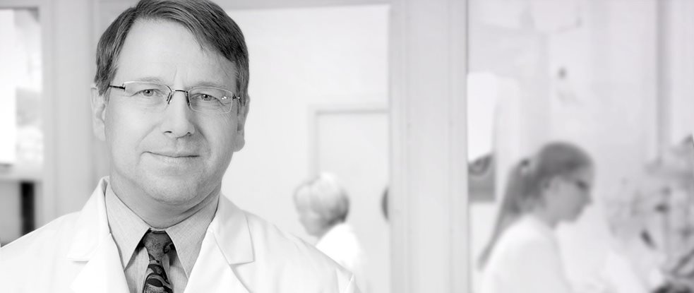 Scientifique dans un laboratoire