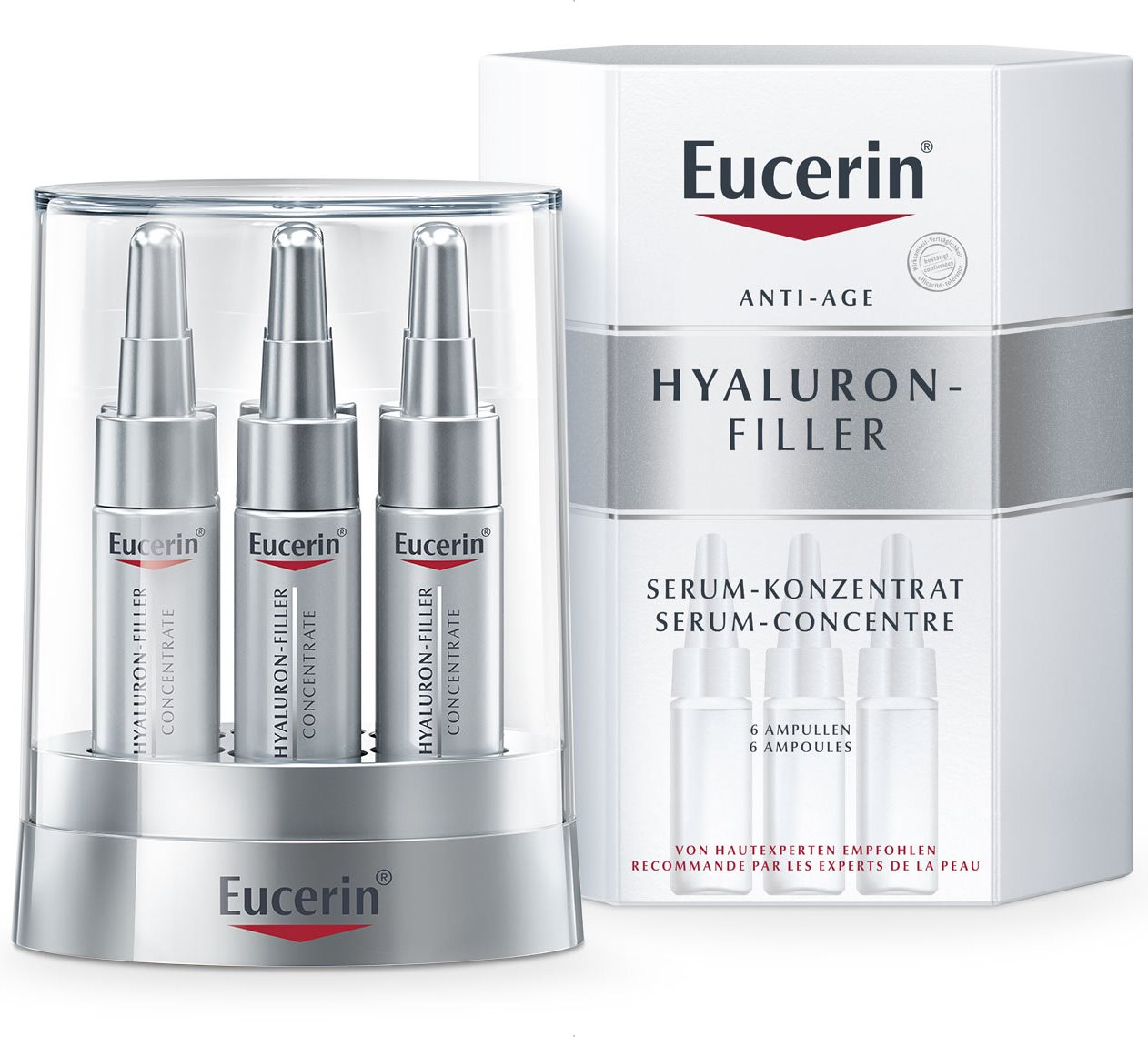 Soin de jour Eucerin Hyaluron-Filler Peau Sèche