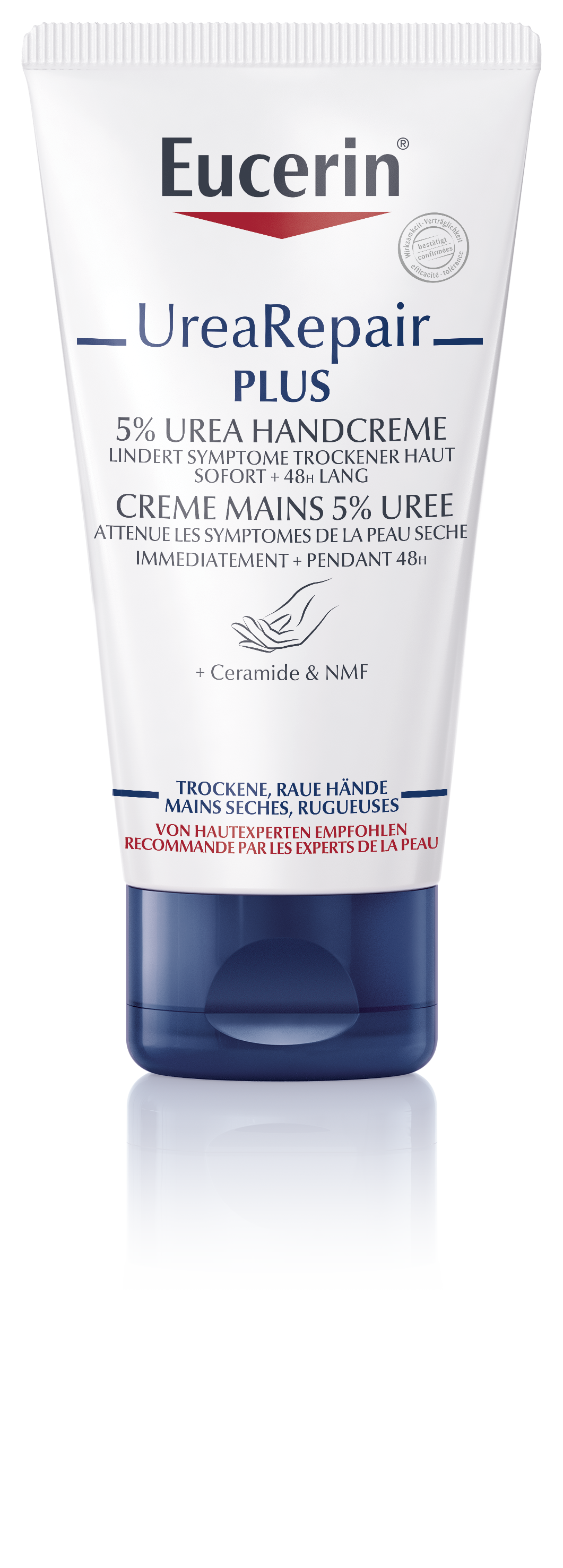 Crème Mains avec 5 % d'urée, crème mains urée